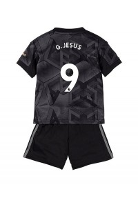 Fotbalové Dres Arsenal Gabriel Jesus #9 Dětské Venkovní Oblečení 2022-23 Krátký Rukáv (+ trenýrky)